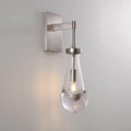 Rain Glass Wall Sconce Rod - Grace Lamp