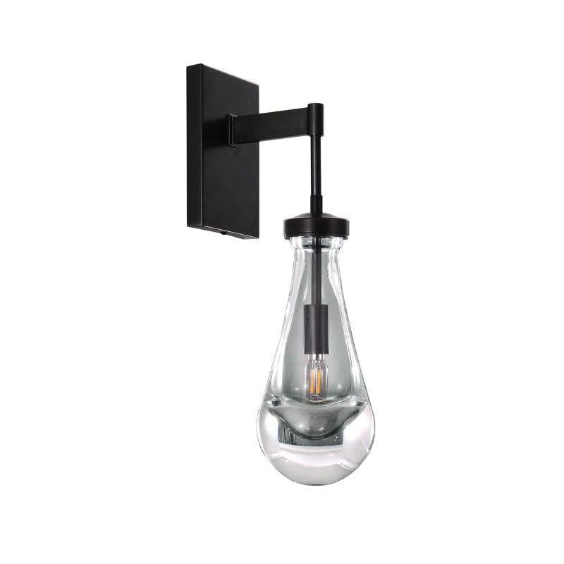 Rain Glass Wall Sconce Rod - Grace Lamp