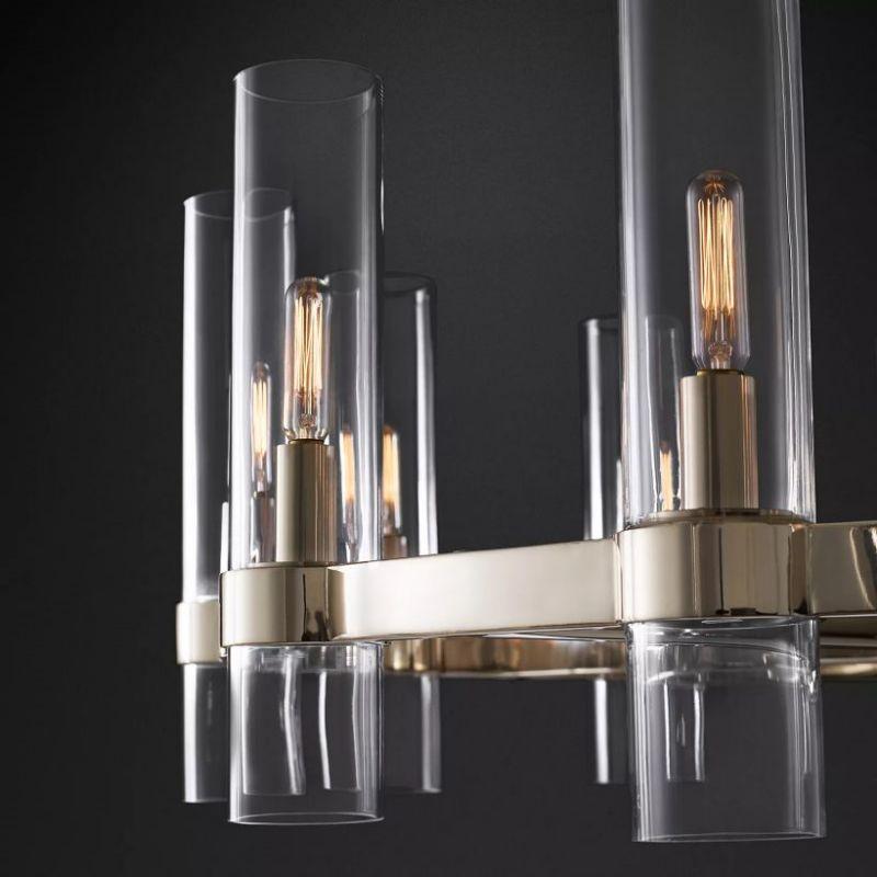 Ravelle Round Chandelier 36" - Grace Lamp