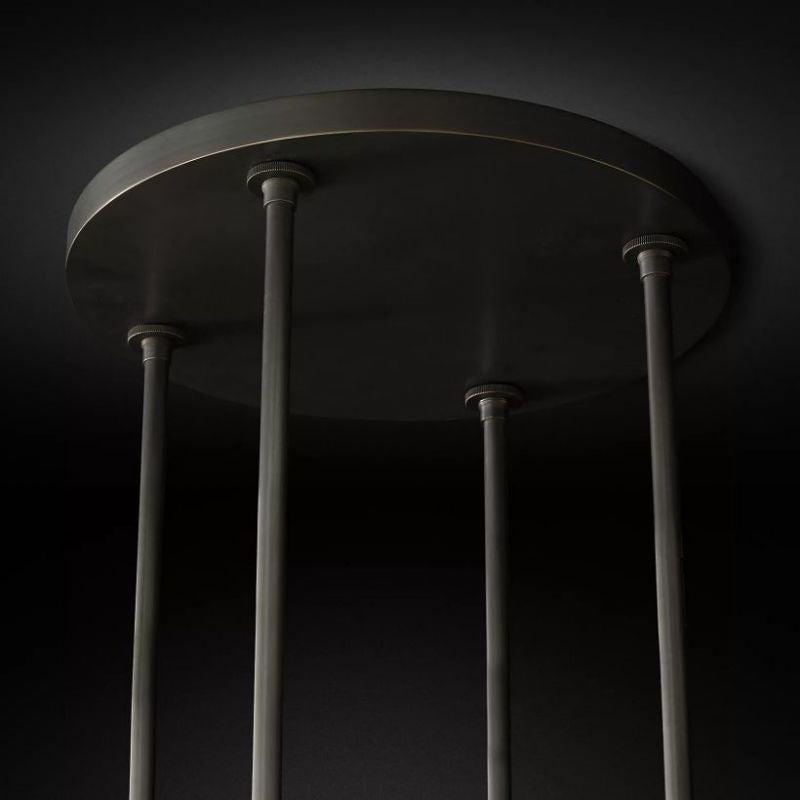 Ravelle Round Chandelier 36" - Grace Lamp