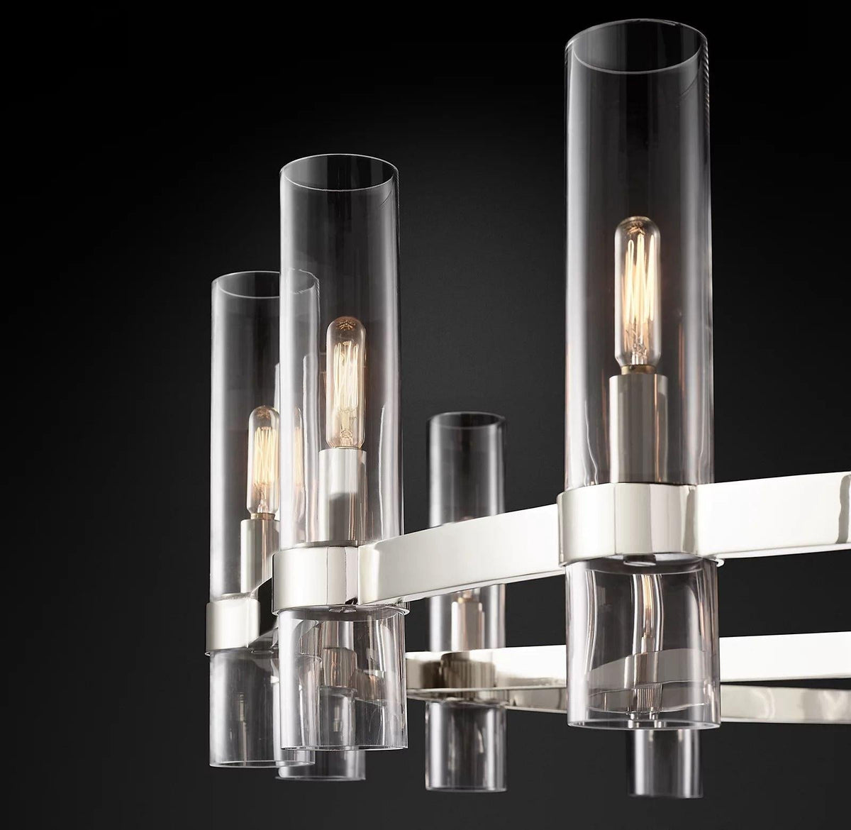 Ravelle Round Chandelier 60" - Grace Lamp
