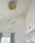 Extra Large Modern Acrylic Chandelier for Staircase/Foyer/Villa/Hall-Grace Lamp