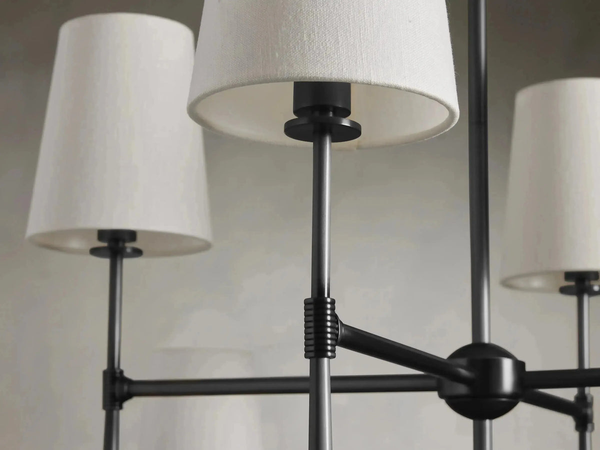 Rhodes 2-Tier Round Chandelier - Grace Lamp