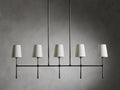 Rhodes Linear Chandelier 5/6 Light - Grace Lamp
