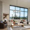 Rhodes Round Chandelier 4/6 Light - Grace Lamp