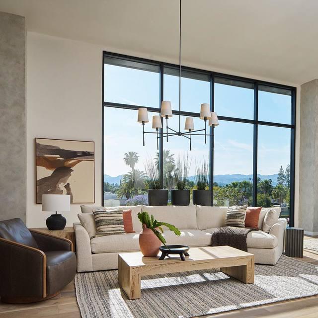 Rhodes Round Chandelier 4/6 Light - Grace Lamp