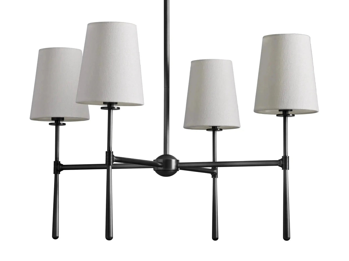 Rhodes Round Chandelier 4/6 Light - Grace Lamp