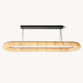 Rivage Lisse Oval Chandelier 74″ - Grace Lamp