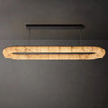 Rivage Lisse Oval Chandelier 74″ - Grace Lamp