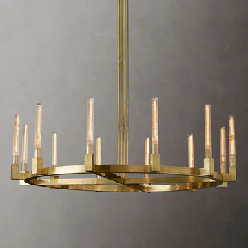 Cannele de Round Chandelier 60" - Grace Lamp