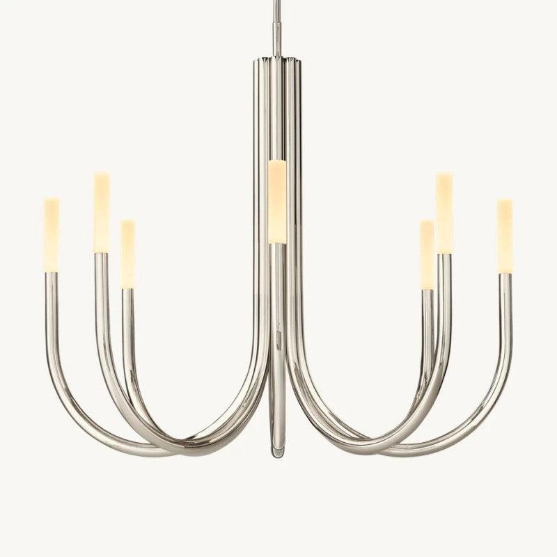Rousseau Round Chandelier 38" - Grace Lamp
