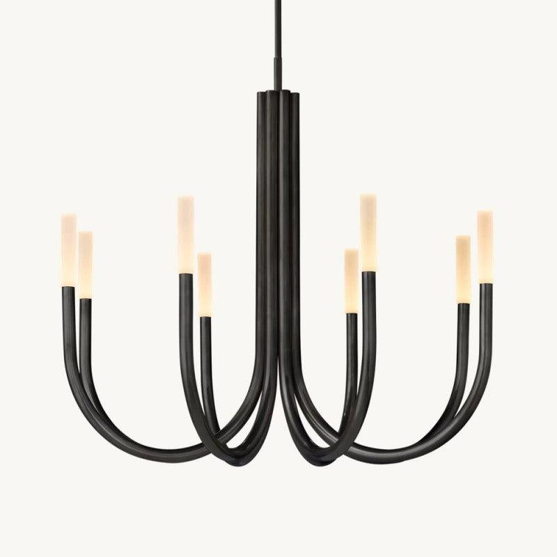 Rousseau Round Chandelier 38" - Grace Lamp