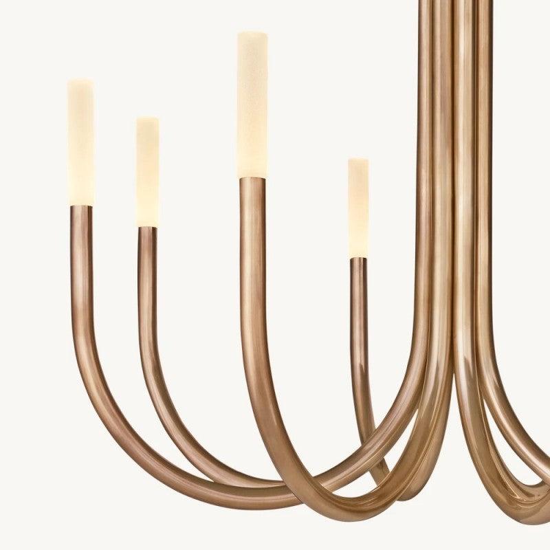 Rousseau Round Chandelier 38" - Grace Lamp