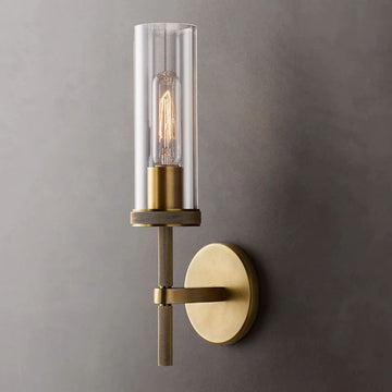 Roval Round Short Wall Sconce-Grace Lamp
