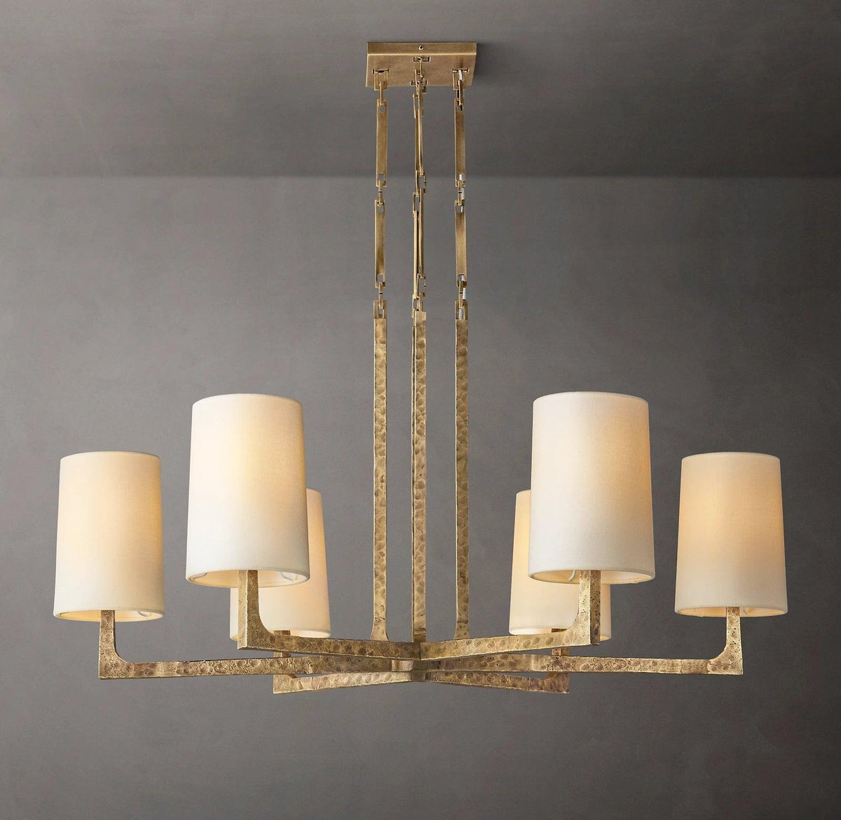 Wright Round Chandelier 36" - Grace Lamp