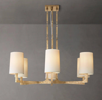 Wright Round Chandelier 36" - Grace Lamp