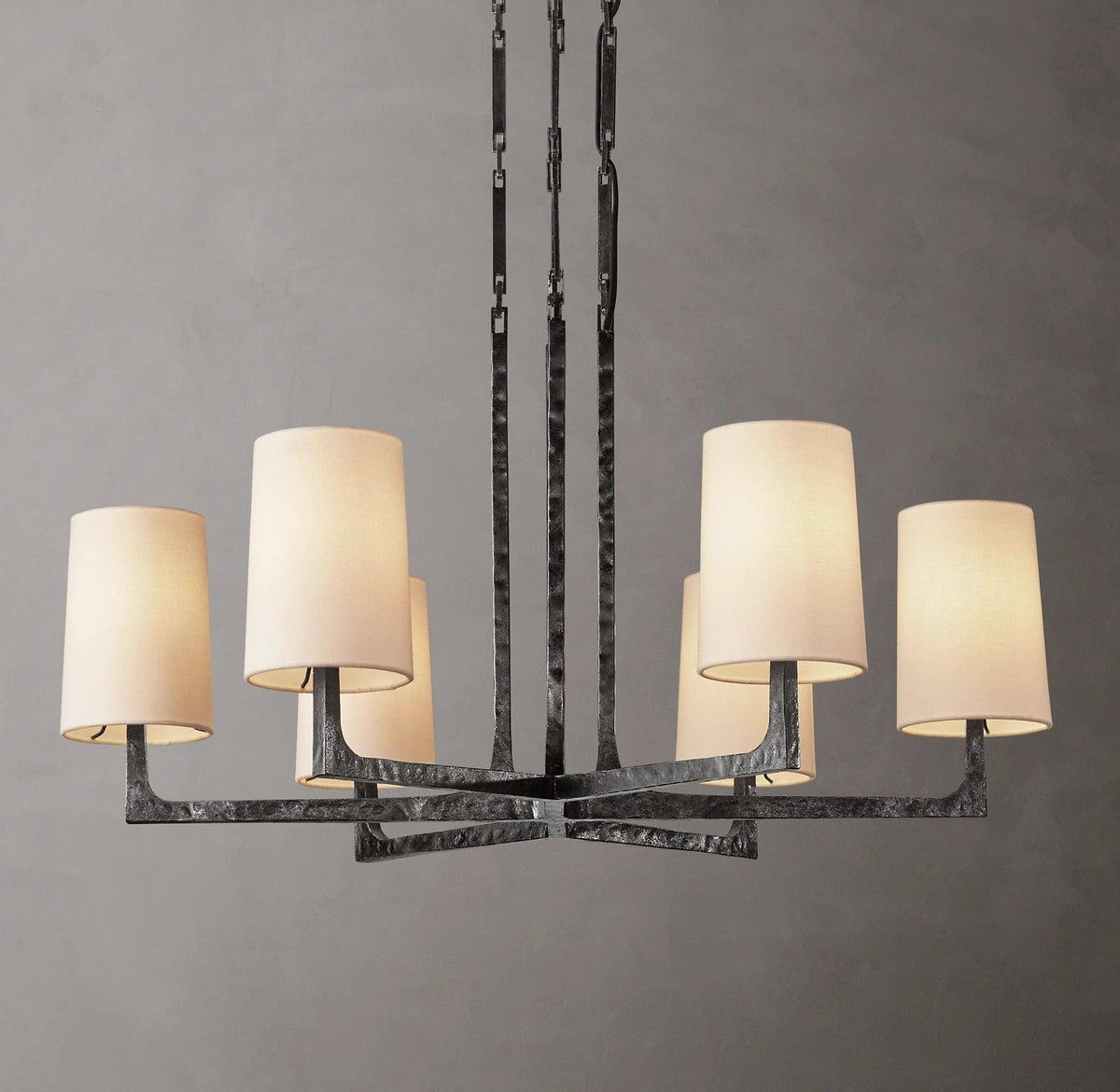 Wright Round Chandelier 36" - Grace Lamp