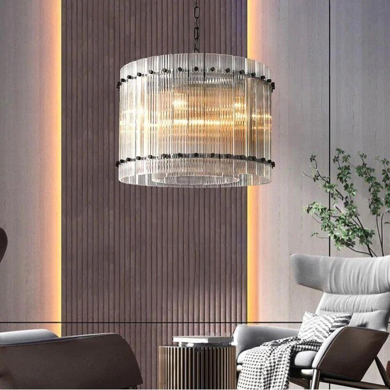 San Marco Round Chandelier 22" - Grace Lamp