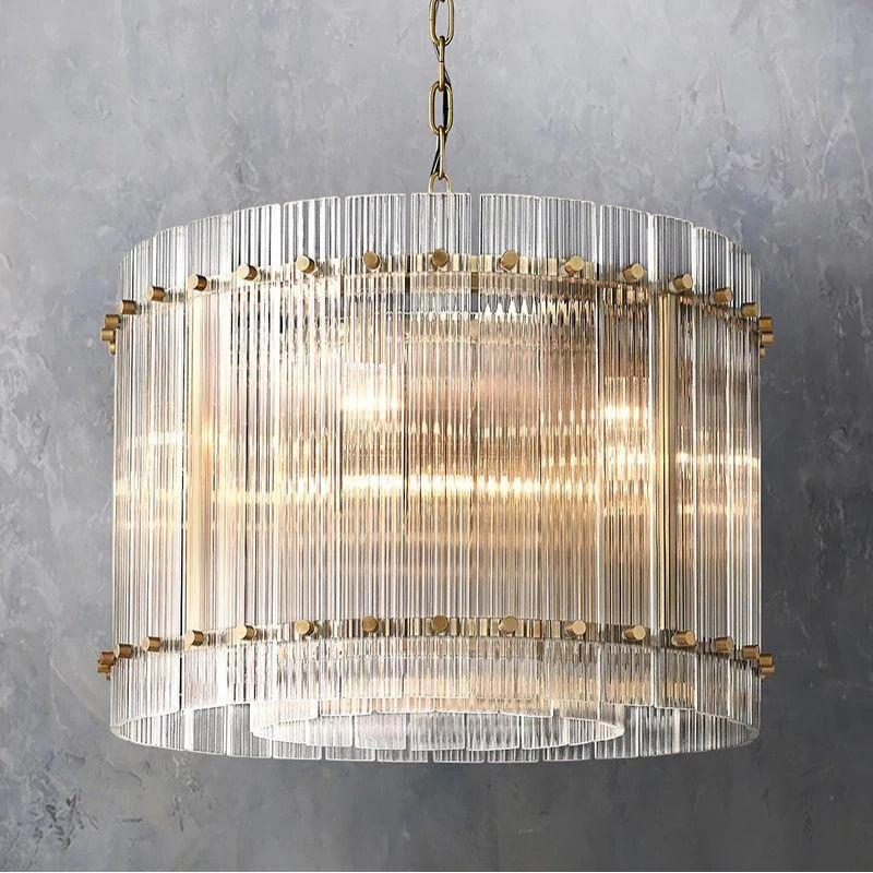 San Marco Round Chandelier 22" - Grace Lamp