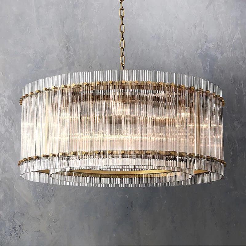 San Marco Round Chandelier 37" - Grace Lamp