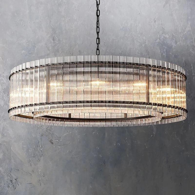 San Marco Round Chandelier 60" - Grace Lamp