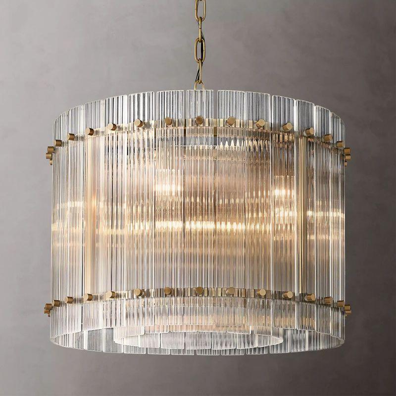 San Marco Round Chandelier 22" - Grace Lamp