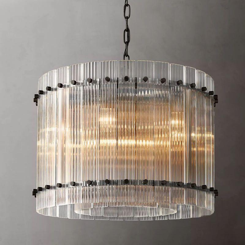 San Marco Round Chandelier 22" - Grace Lamp