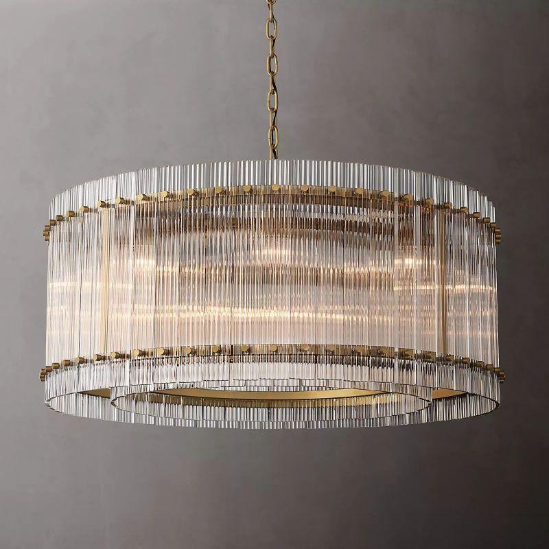 San Marco Round Chandelier 37" - Grace Lamp
