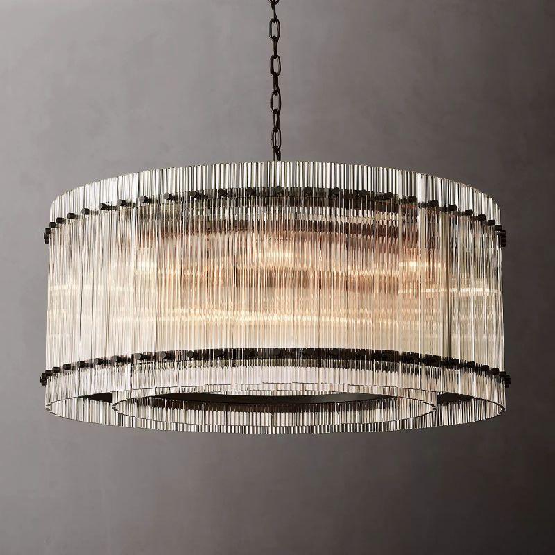 San Marco Round Chandelier 37" - Grace Lamp