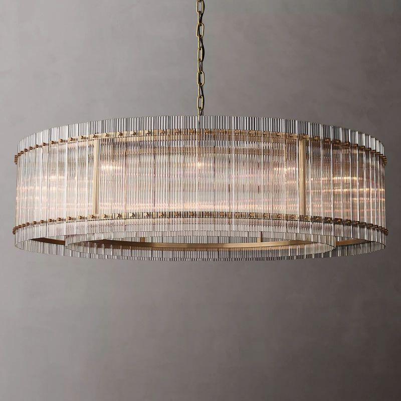 San Marco Round Chandelier 60" - Grace Lamp