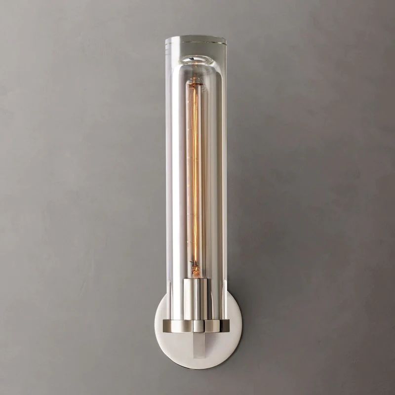 Sova Round Tube Bathroom Sconce - Grace Lamp