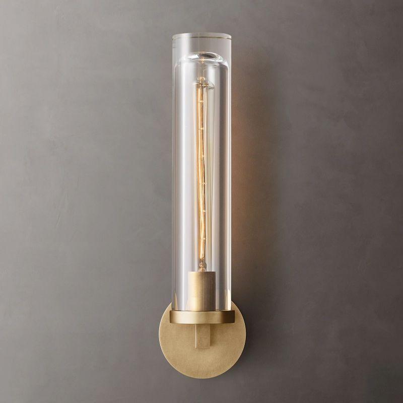 Savill Round Tube Sconce - Grace Lamp