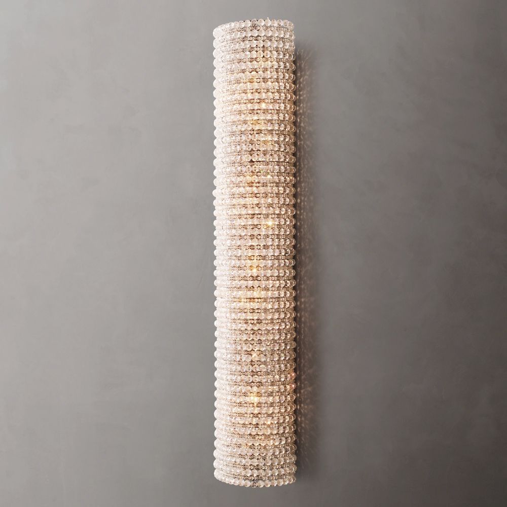 Halo Grand Crystal Sconce 36"H - Grace Lamp