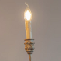 French Vintage Candle Chandelier for Living Room/Bedroom-Grace Lamp