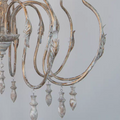 French Vintage Candle Chandelier for Living Room/Bedroom-Grace Lamp