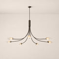 Shesara Clear Glass Round Chandelier