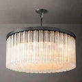 Cielo Glass Round Chandelier 48” - Grace Lamp