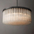 Cielo Glass Round Chandelier 48” - Grace Lamp