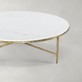 Thaddies Marble Round Coffee Table 55