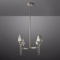 Tulip Crystal Round Chandelier 27'' - Grace Lamp