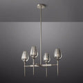 Tulip Crystal Round Chandelier 27'' - Grace Lamp