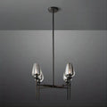 Tulip Crystal Round Chandelier 27'' - Grace Lamp