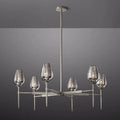Tulip Crystal Round Chandelier 42'' - Grace Lamp