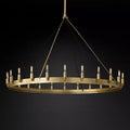 Camino Vintage Filament Round Chandelier 50‘’D - Grace Lamp