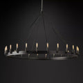 Camino Vintage Filament Round Chandelier 50‘’D - Grace Lamp