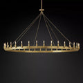 Camino Vintage Filament Round Chandelier 73‘’D - Grace Lamp