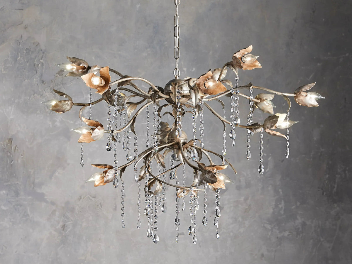 Viticcio Round Silver Chandelier - Grace Lamp