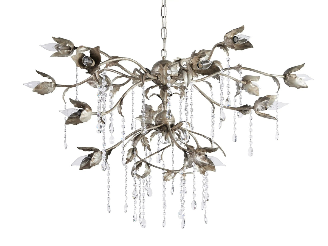 Viticcio Round Silver Chandelier - Grace Lamp