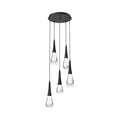 Water Drop Round LED Chandelier-Grace Lamp