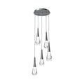 Water Drop Round LED Chandelier-Grace Lamp